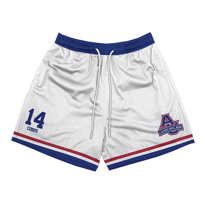 American - NCAA Women's Soccer : Isabella Cobos - Shorts-0