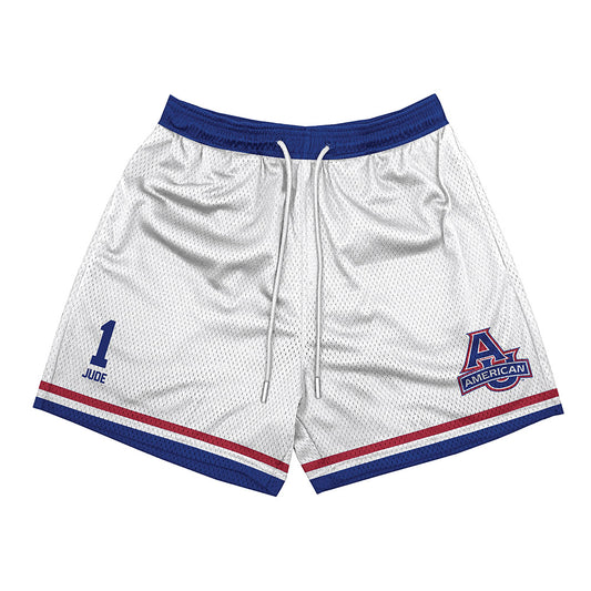 American - NCAA Women's Basketball : Andrea Jude - Shorts-0