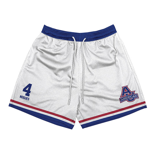 American - NCAA Women's Basketball : Laura Nogues - Shorts-0