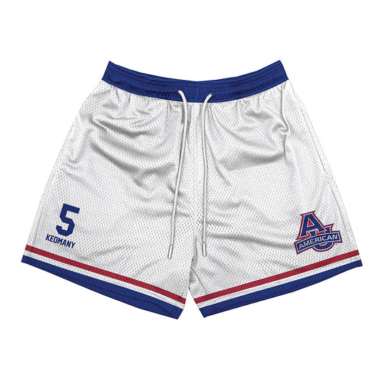 American - NCAA Men's Soccer : Kobe Keomany - Shorts-0