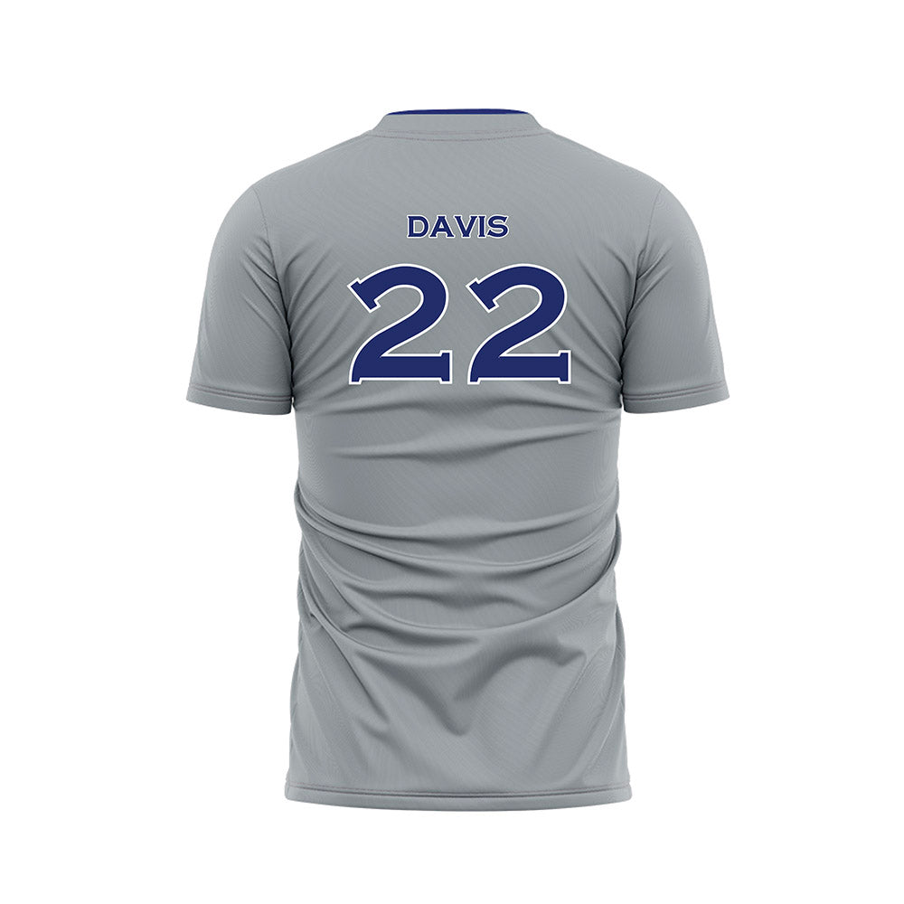 American - NCAA Men's Soccer : Toshi Davis - Soccer Jersey-1