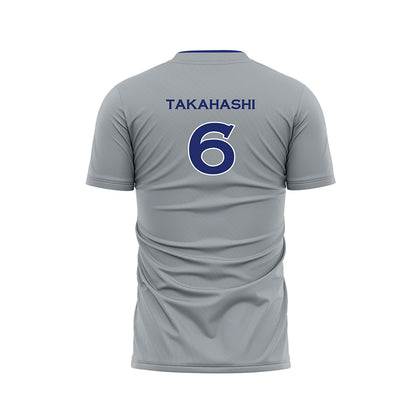 American - NCAA Men's Soccer : Taku Takahashi - Soccer Jersey-1