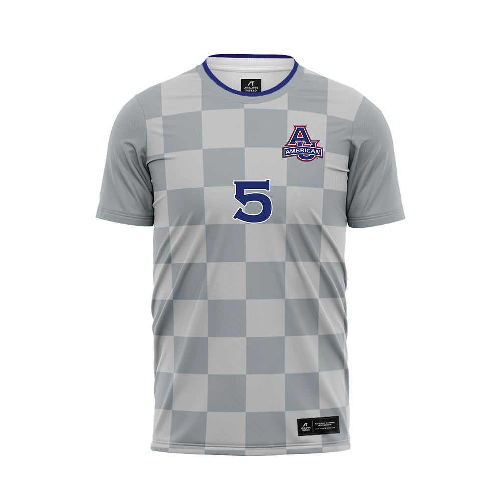 American - NCAA Men's Soccer : Kobe Keomany - Soccer Jersey-0