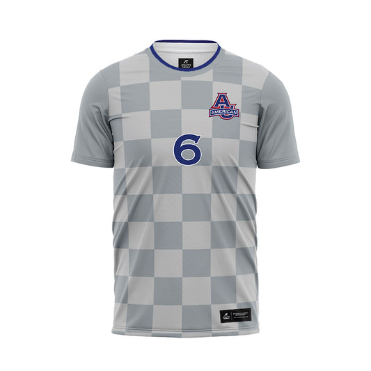 American - NCAA Men's Soccer : Taku Takahashi - Soccer Jersey-0