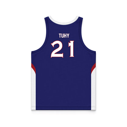 American - NCAA Women's Basketball : Charlotte Tuhy - Basketball Jersey-1