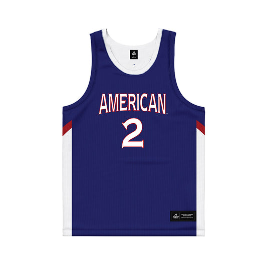 American - NCAA Women's Basketball : Ellie Pingree - Basketball Jersey-0
