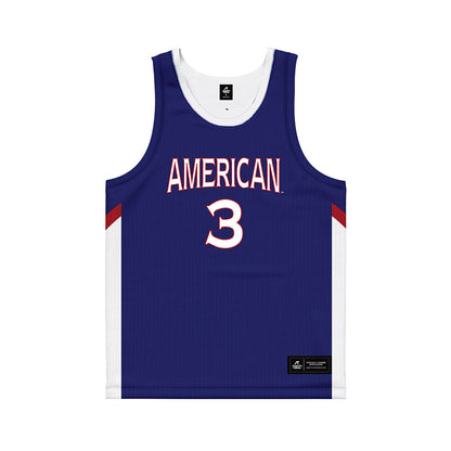 American - NCAA Women's Basketball : Kayla Greyvensteyn - Basketball Jersey-0