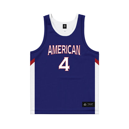 American - NCAA Women's Basketball : Laura Nogues - Basketball Jersey-0