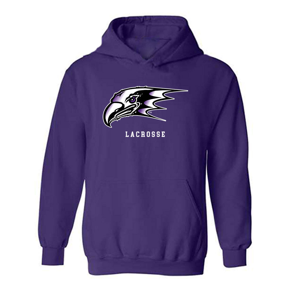 NU - NCAA Women's Lacrosse : Michaela Delles - Classic Shersey Hooded Sweatshirt-0