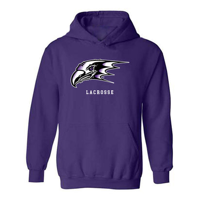 NU - NCAA Women's Lacrosse : Michaela Delles - Classic Shersey Hooded Sweatshirt-0