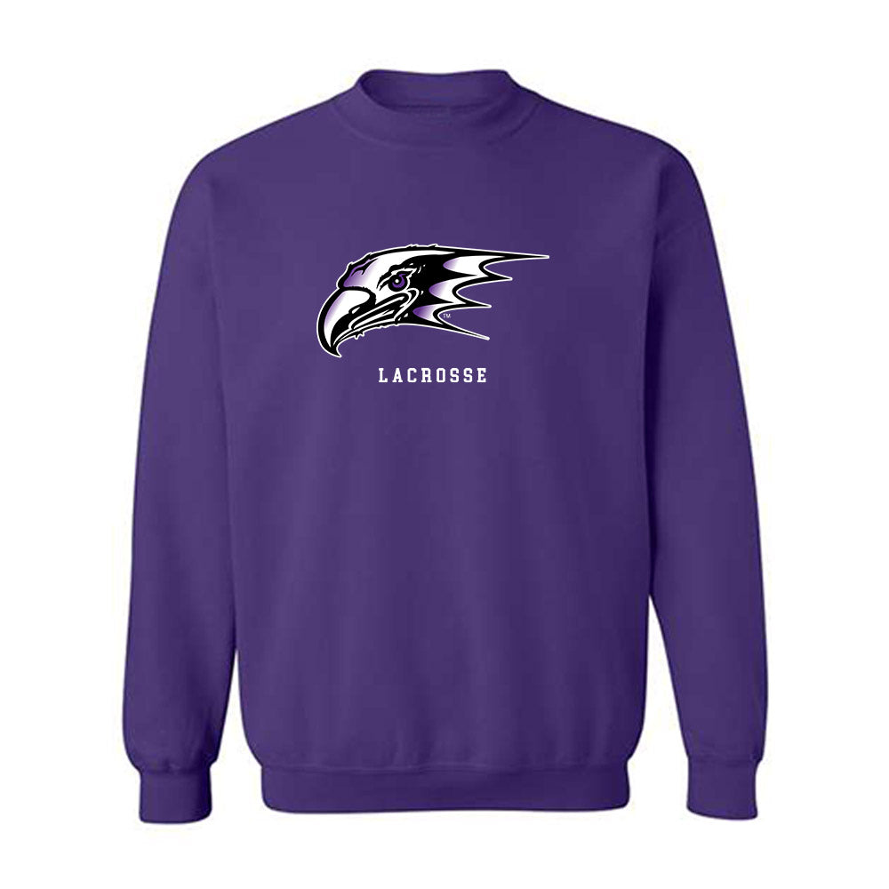 NU - NCAA Women's Lacrosse : Michaela Delles - Classic Shersey Crewneck Sweatshirt-0