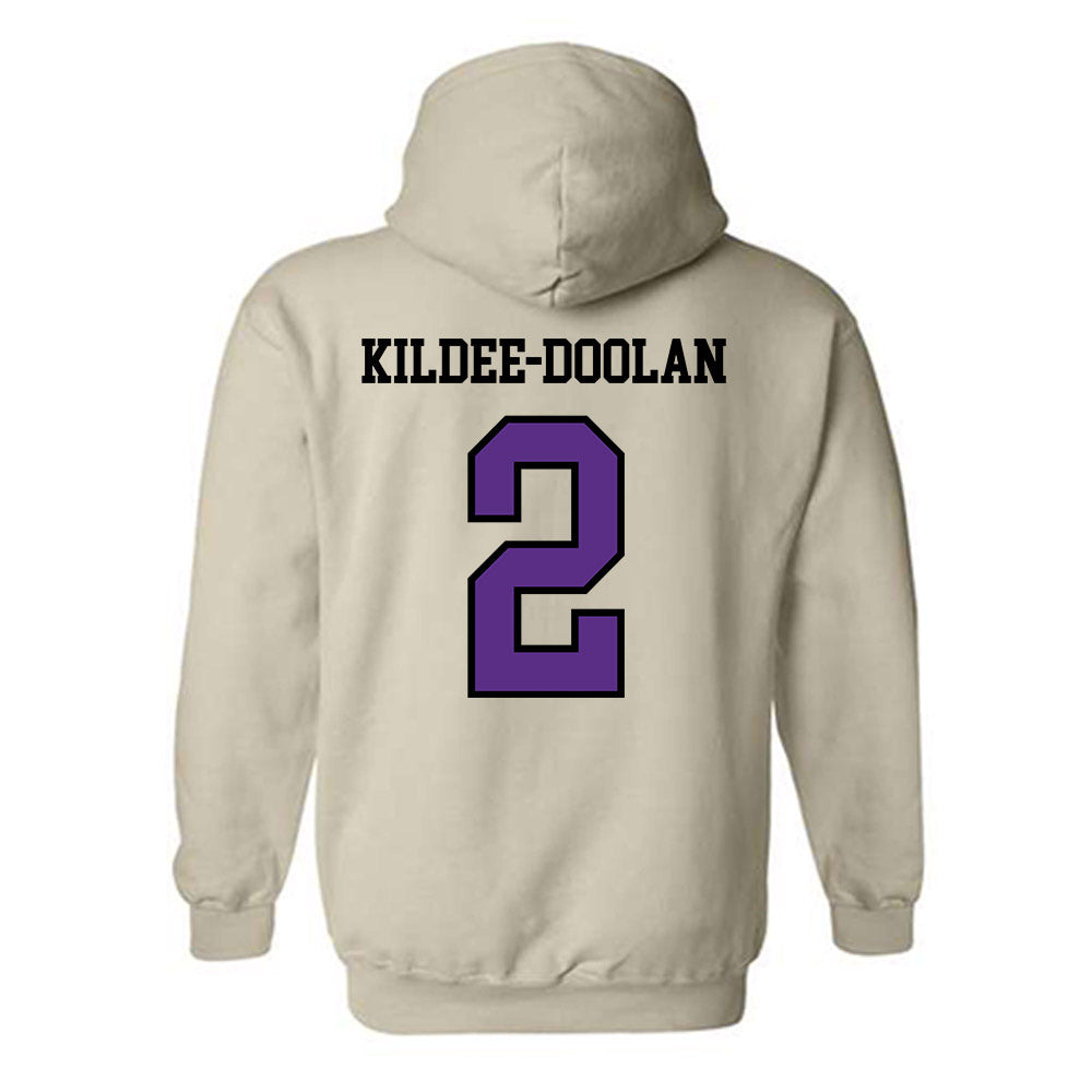 NU - NCAA Men's Soccer : Paddy kildee-Doolan - Classic Shersey Hooded Sweatshirt-1