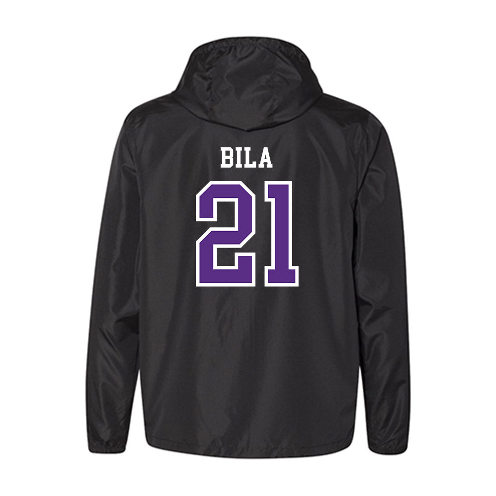 NU - NCAA Women's Basketball : Jisca Bila - Windbreaker-1