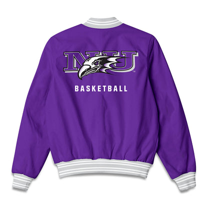 NU - NCAA Women's Basketball : Tyasia Freeman - Bomber Jacket-1