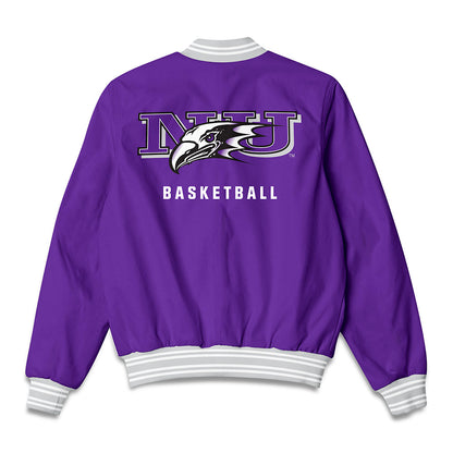 NU - NCAA Women's Basketball : Chasity Wilson - Bomber Jacket-1