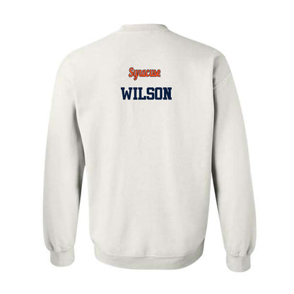 Syracuse - NCAA Football : Kamron Wilson - Classic Shersey Crewneck Sweatshirt-1