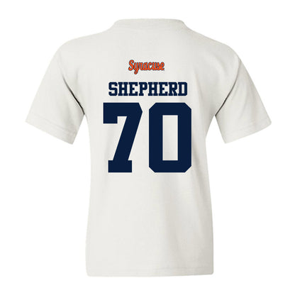 Syracuse - NCAA Football : Kardiear Shepherd - Classic Shersey Youth T-Shirt-1