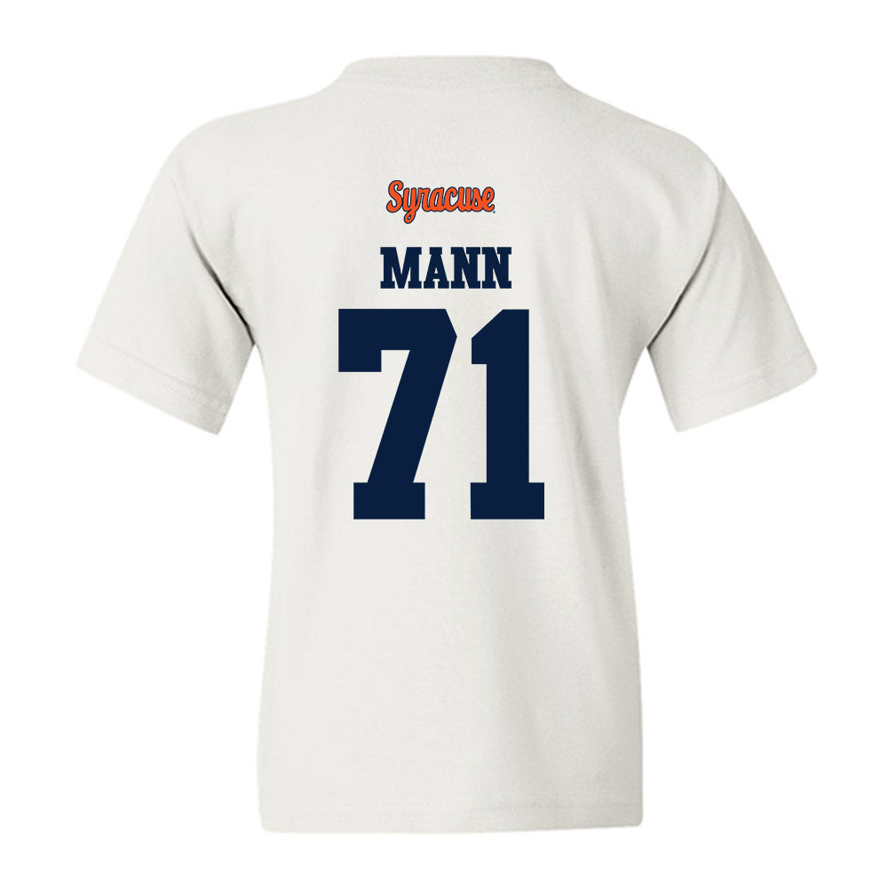 Syracuse - NCAA Football : Jayden Mann - Classic Shersey Youth T-Shirt-1