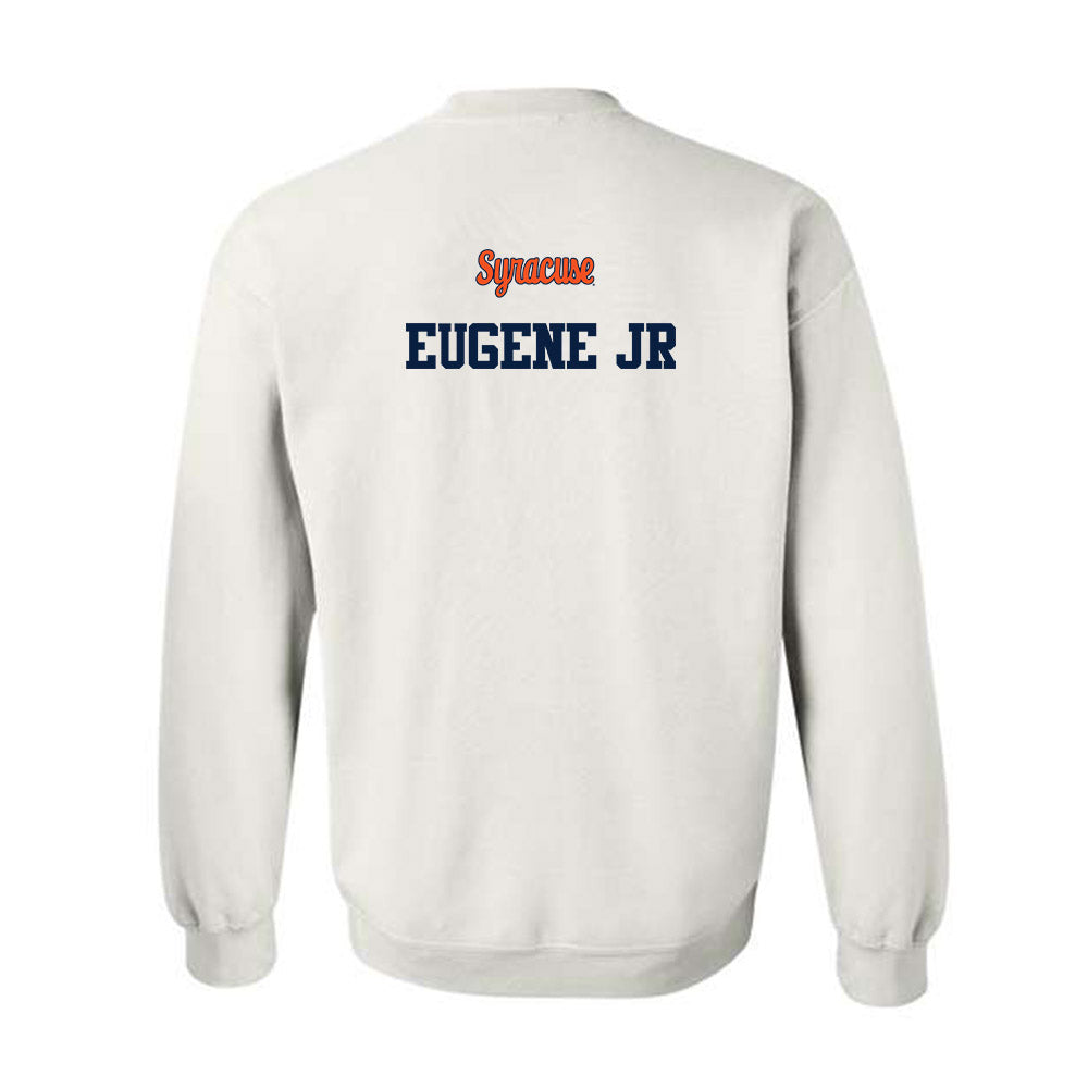 Syracuse - NCAA Football : Jai Eugene Jr - Classic Shersey Crewneck Sweatshirt-1