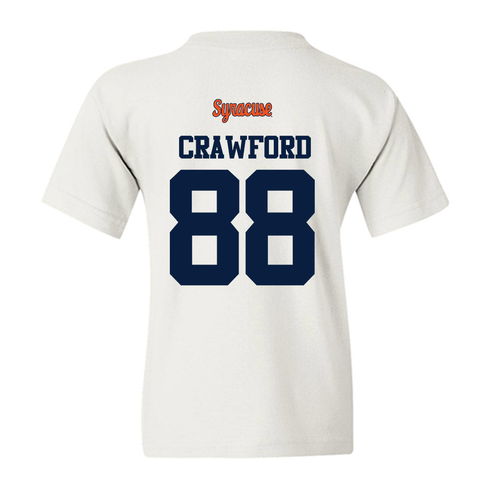 Syracuse - NCAA Football : Elijah Crawford - Classic Shersey Youth T-Shirt-1