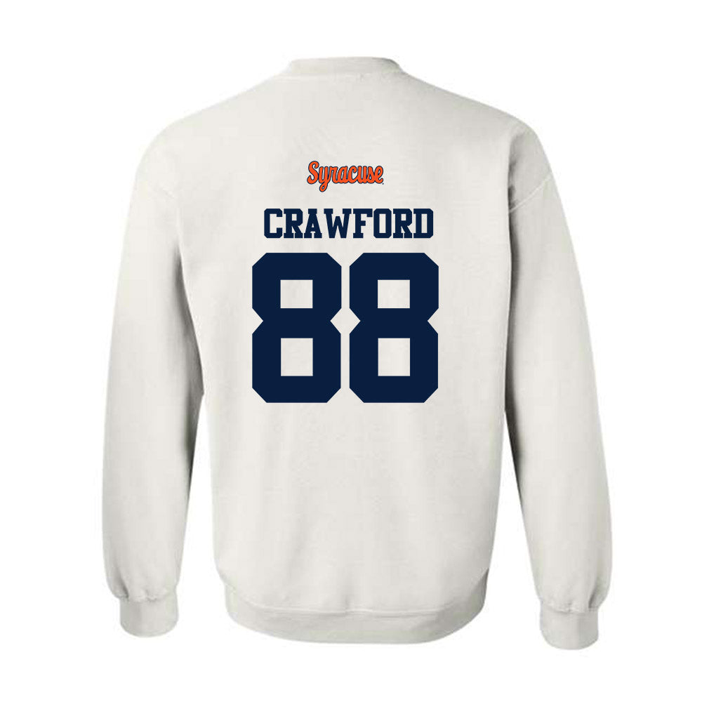 Syracuse - NCAA Football : Elijah Crawford - Classic Shersey Crewneck Sweatshirt-1