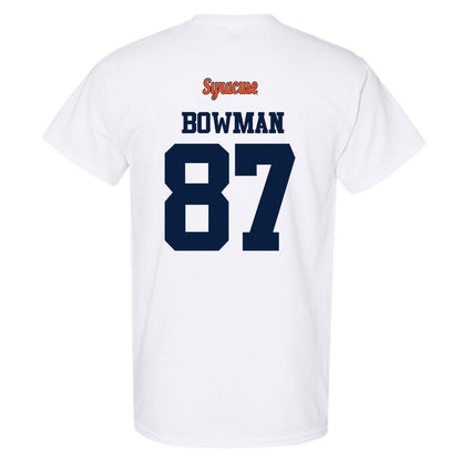 Syracuse - NCAA Football : Wyatt Bowman - Classic Shersey T-Shirt-1