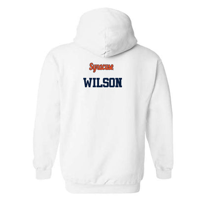 Syracuse - NCAA Football : Kamron Wilson - Classic Shersey Hooded Sweatshirt-1