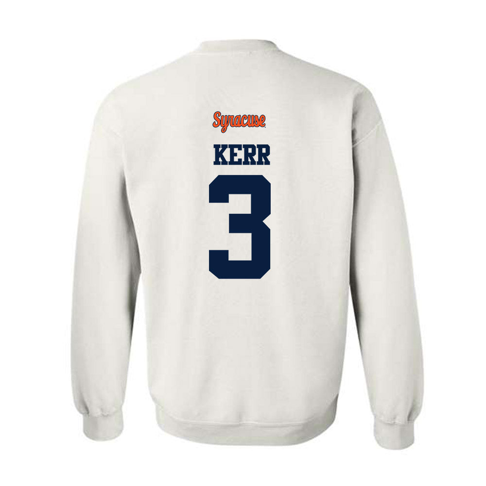 Syracuse - NCAA Football : Davien Kerr - Classic Shersey Crewneck Sweatshirt-1