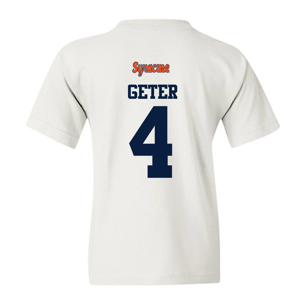 Syracuse - NCAA Football : Chase Geter - Classic Shersey Youth T-Shirt-1