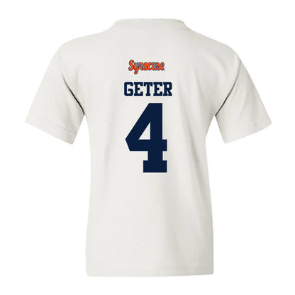 Syracuse - NCAA Football : Chase Geter - Classic Shersey Youth T-Shirt-1