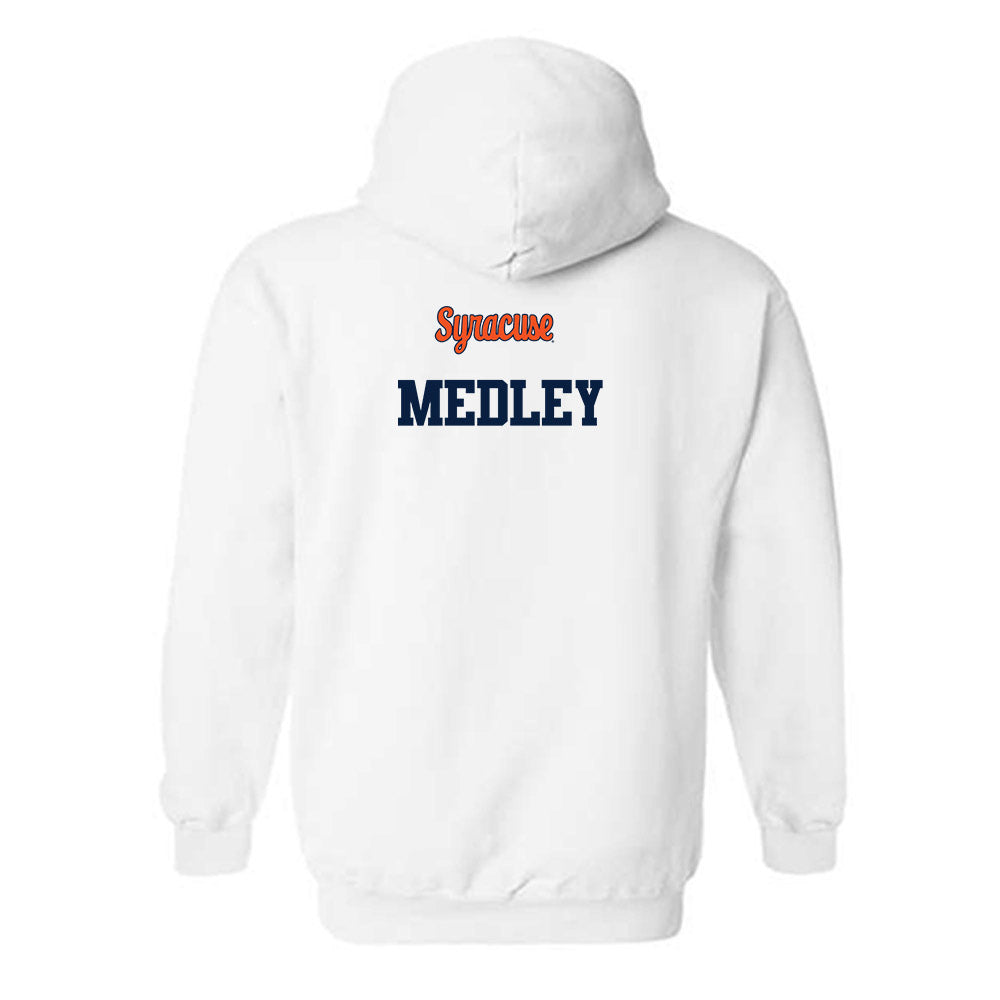 Syracuse - NCAA Football : Maurice Medley - Classic Shersey Hooded Sweatshirt-1