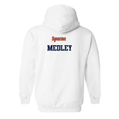Syracuse - NCAA Football : Maurice Medley - Classic Shersey Hooded Sweatshirt-1