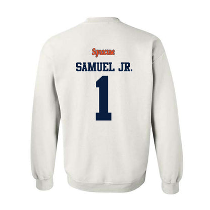 Syracuse - NCAA Football : Demetres Samuel Jr. - Classic Shersey Crewneck Sweatshirt-1
