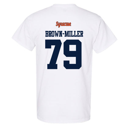 Syracuse - NCAA Football : Travis Brown-Miller - Classic Shersey T-Shirt-1