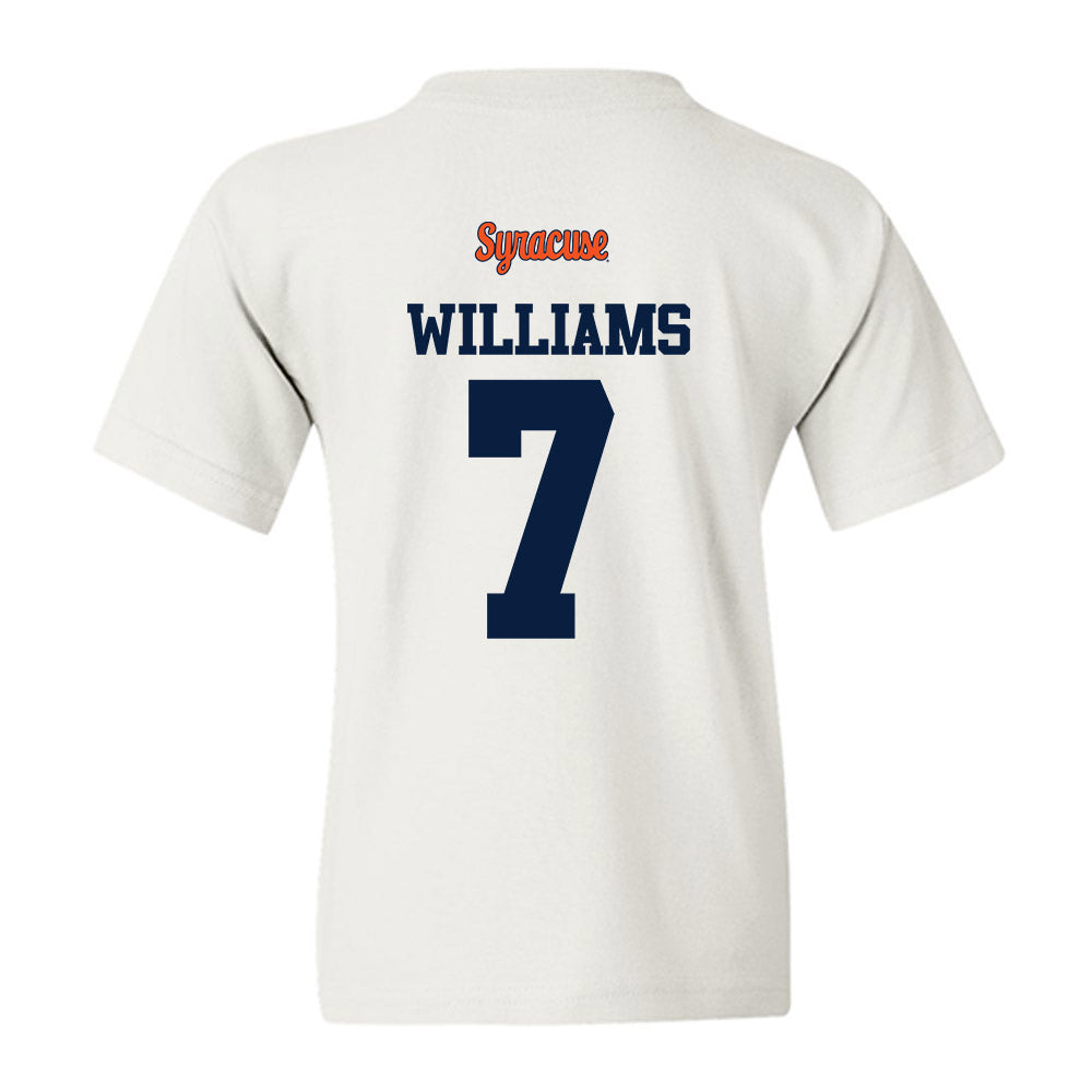 Syracuse - NCAA Football : Darien Williams - Classic Shersey Youth T-Shirt-1