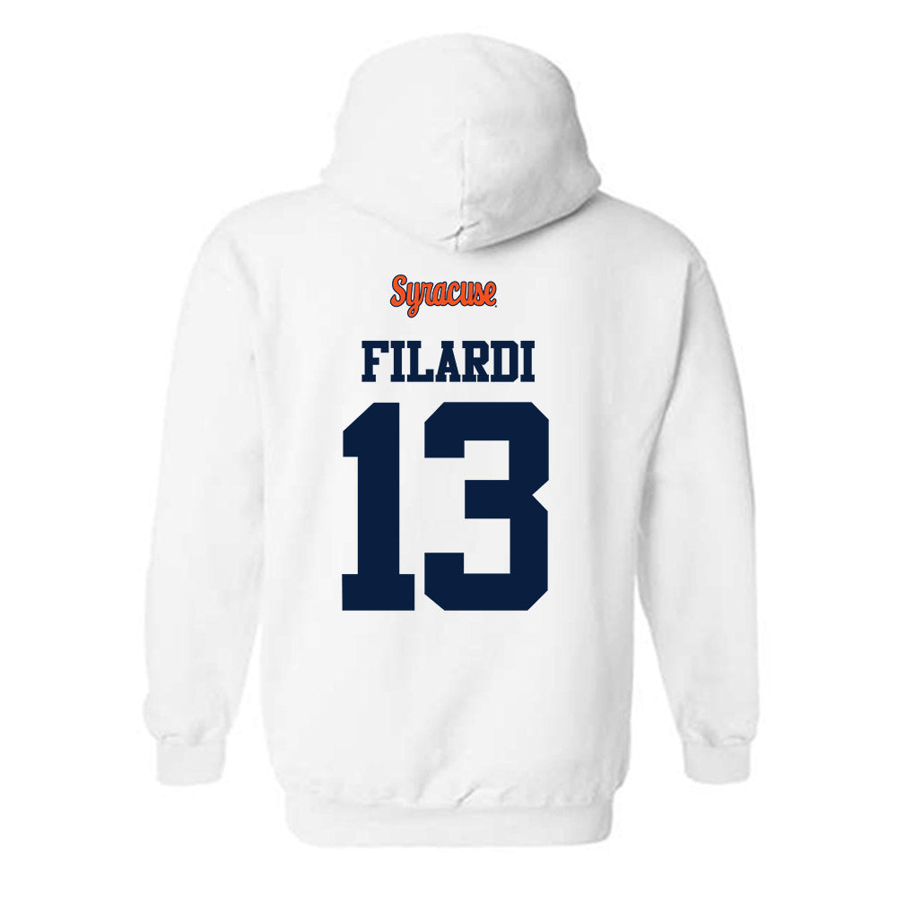 Syracuse - NCAA Football : Joseph Filardi - Classic Shersey Hooded Sweatshirt-1