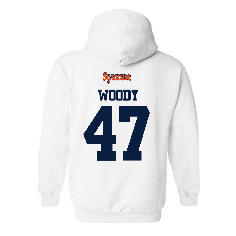 Syracuse - NCAA Football : Tripp Woody - Classic Shersey Hooded Sweatshirt-1