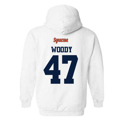 Syracuse - NCAA Football : Tripp Woody - Classic Shersey Hooded Sweatshirt-1