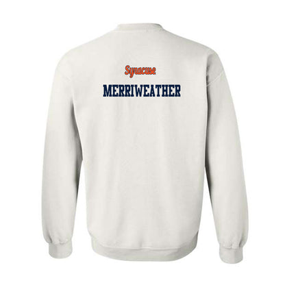 Syracuse - NCAA Football : Zamondre Merriweather - Classic Shersey Crewneck Sweatshirt-1