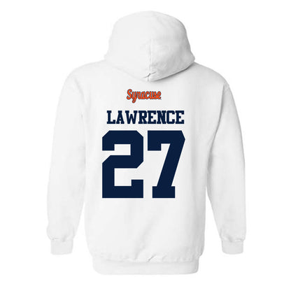 Syracuse - NCAA Football : Javon Lawrence - Classic Shersey Hooded Sweatshirt-1