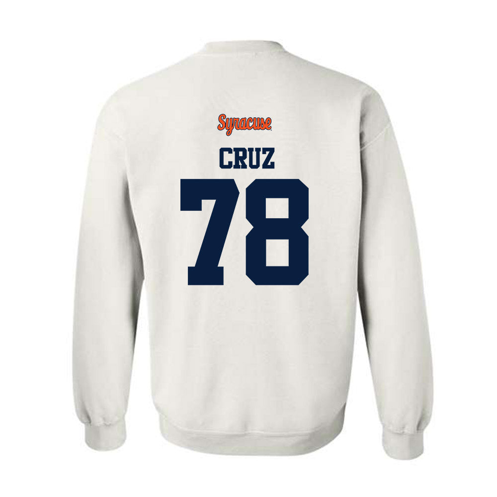 Syracuse - NCAA Football : Joseph Cruz - Classic Shersey Crewneck Sweatshirt-1