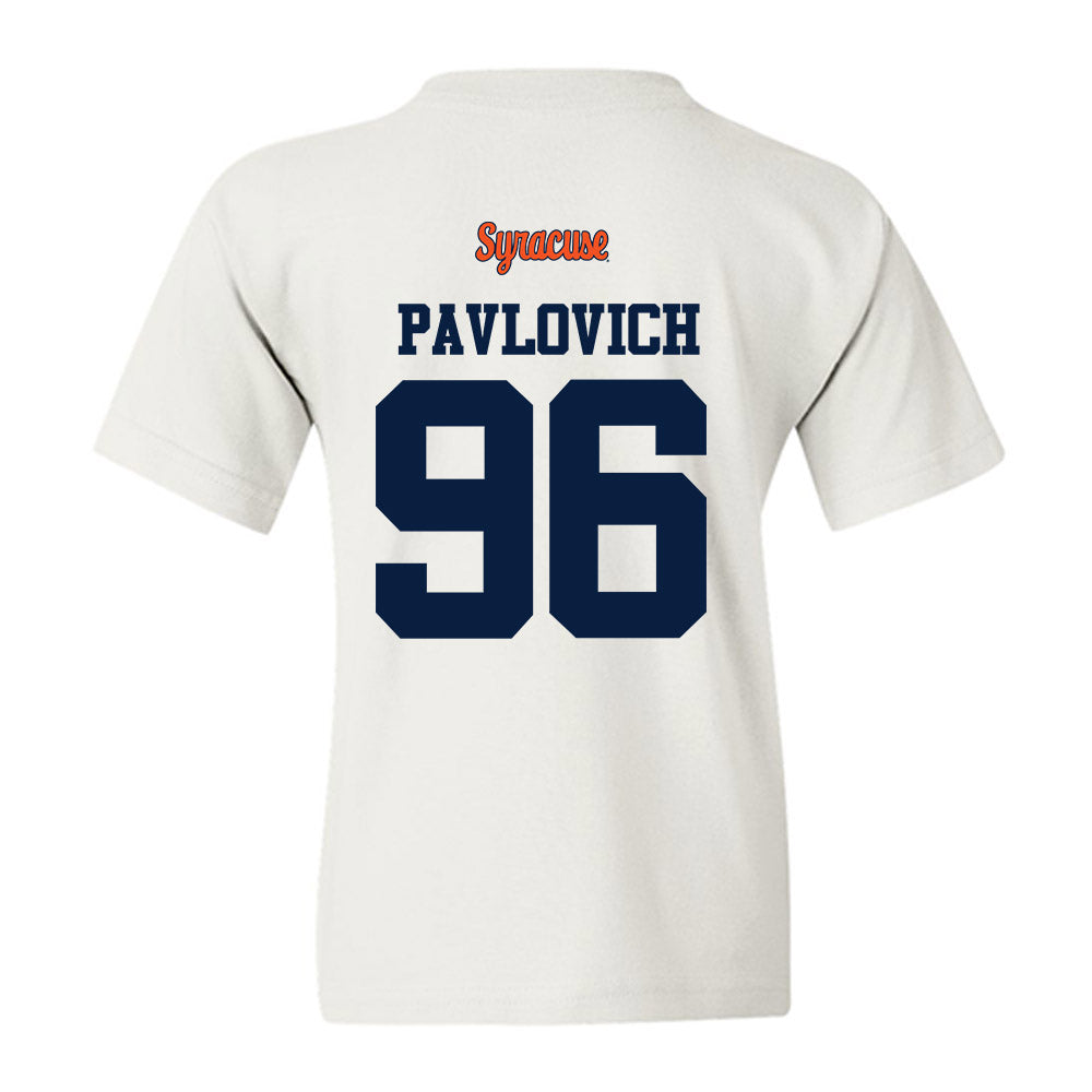 Syracuse - NCAA Football : Mateja Pavlovich - Classic Shersey Youth T-Shirt-1
