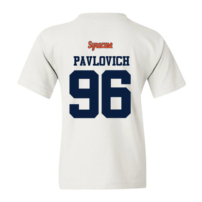 Syracuse - NCAA Football : Mateja Pavlovich - Classic Shersey Youth T-Shirt-1