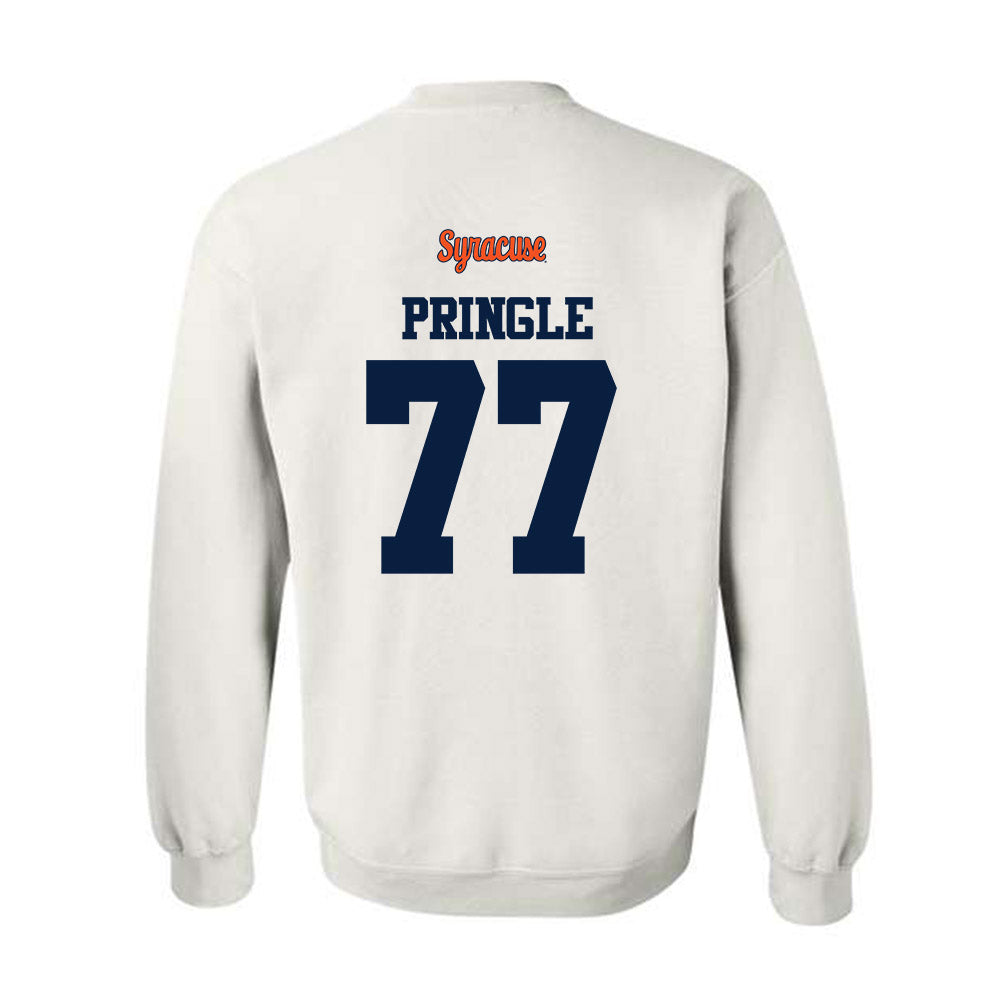 Syracuse - NCAA Football : Kam Pringle - Classic Shersey Crewneck Sweatshirt-1