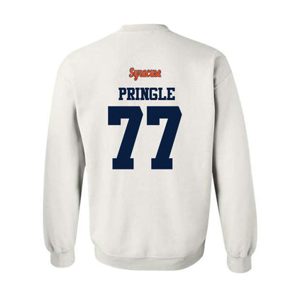 Syracuse - NCAA Football : Kam Pringle - Classic Shersey Crewneck Sweatshirt-1