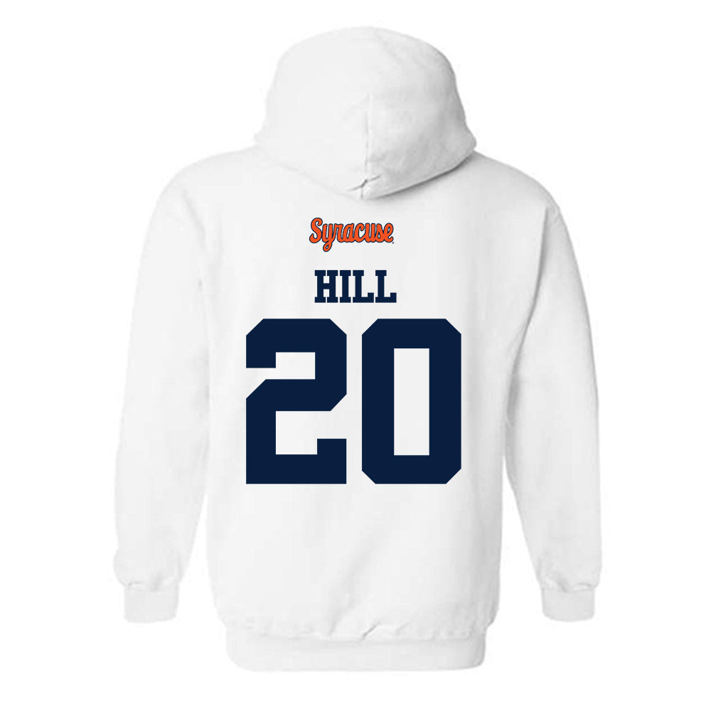 Syracuse - NCAA Football : Tylik Hill - Classic Shersey Hooded Sweatshirt-1