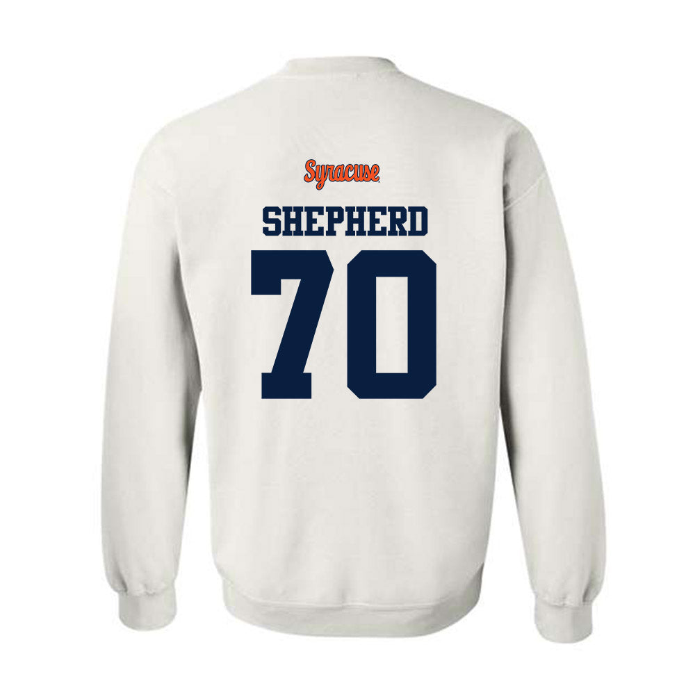 Syracuse - NCAA Football : Kardiear Shepherd - Classic Shersey Crewneck Sweatshirt-1