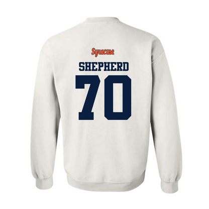 Syracuse - NCAA Football : Kardiear Shepherd - Classic Shersey Crewneck Sweatshirt-1