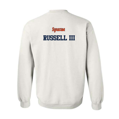 Syracuse - NCAA Football : Calvin Russell III - Classic Shersey Crewneck Sweatshirt-1