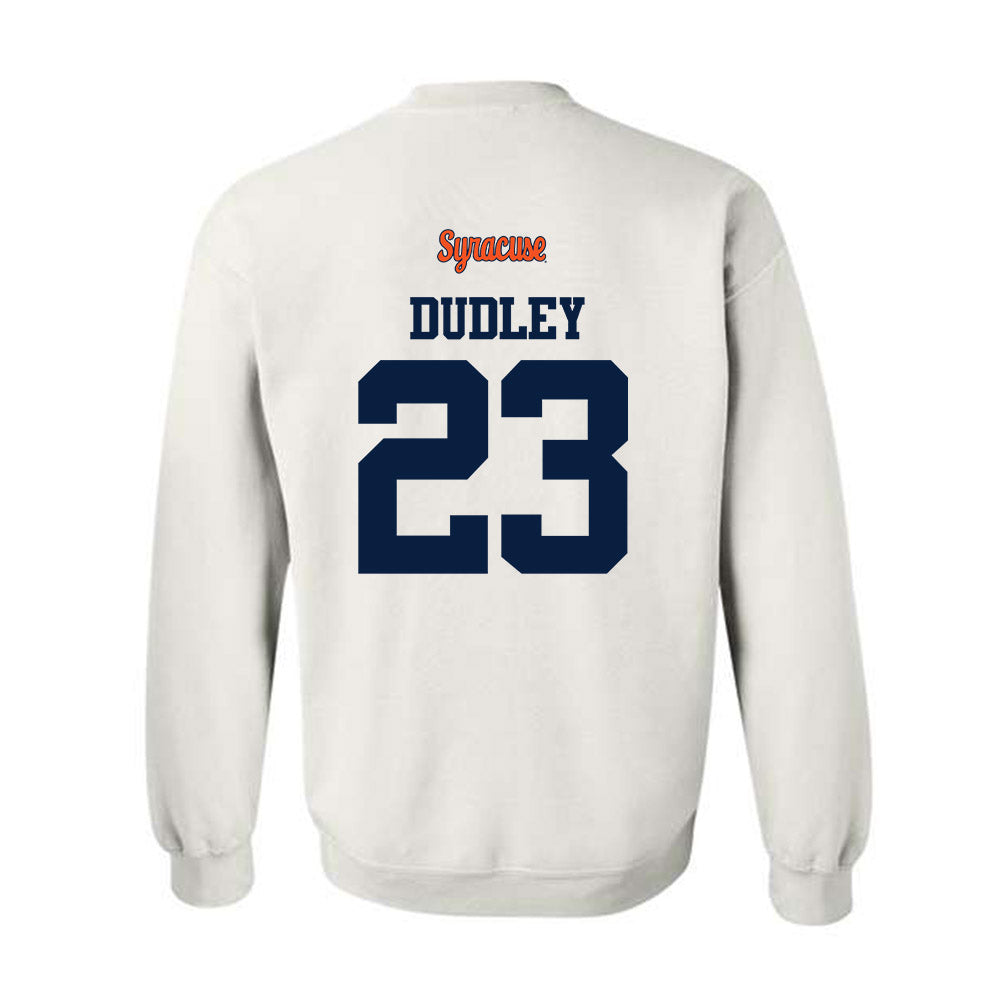 Syracuse - NCAA Football : William Dudley - Classic Shersey Crewneck Sweatshirt-1